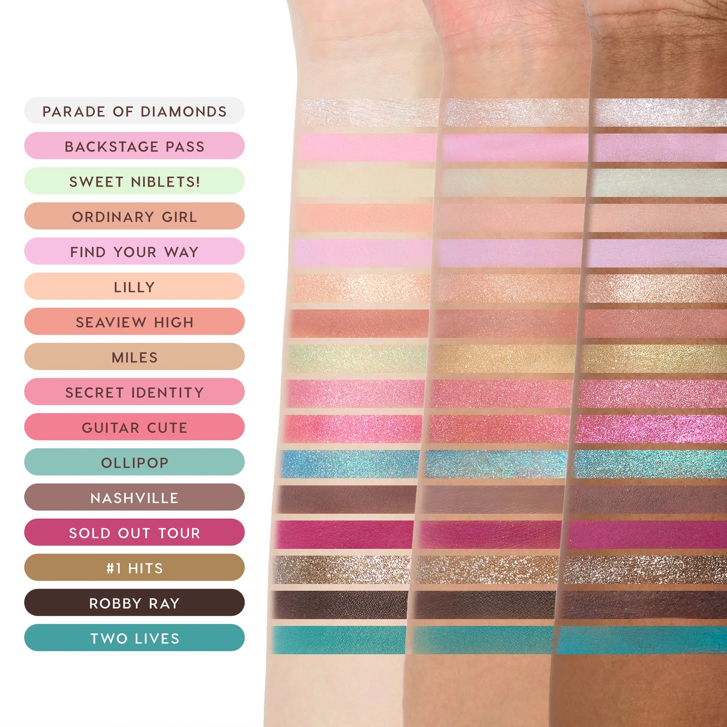 Hannah Montana X ColourPop Collection